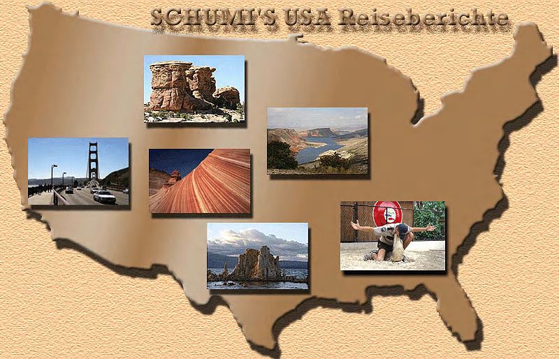 Schumis USA Reiseberichte Titelbild
